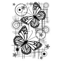 Woodware - Clear Photopolymer Stamps - Butterfly Dream