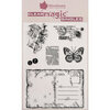 Creative Expressions - Woodware Craft Collection - Clear Photopolymer Stamps - Old Postcard