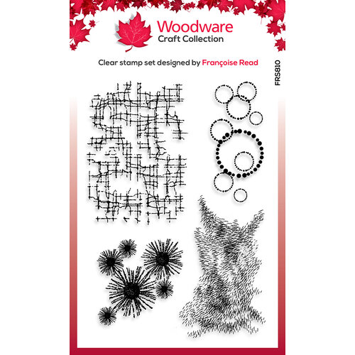 Woodware - Clear Photopolymer Stamps - Textures