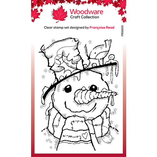 Woodware - Christmas - Clear Photopolymer Stamps - Mr. Frosty
