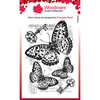 Creative Expressions - Woodware Craft Collection - Clear Photopolymer Stamps - Three Butterflies
