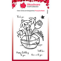 Creative Expressions - Woodware Craft Collection - Clear Photopolymer Stamps - Floral Bouquet
