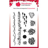 Creative Expressions - Woodware Craft Collection - Clear Photopolymer Stamps - Sea Elements
