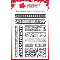 Woodware - Clear Photopolymer Stamps - Scrap Washi