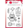 Woodware - Clear Photopolymer Stamps - Owl Christmas Mail