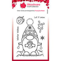 Creative Expressions - Woodware Craft Collection - Christmas - Clear Photopolymer Stamps - Winter Gnome