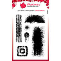 Woodware - Clear Photopolymer Stamps - Speckled Textures