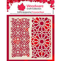 image of Creative Expressions - Woodware Craft Collection - 6 x 6 Stencils - Arabian