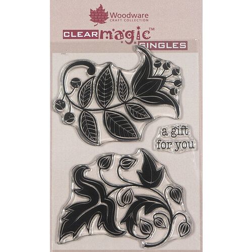 Creative Expressions - Woodware - Clear Acrylic Stamps - Singles - Solid Florals