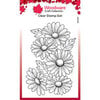 Woodware - Clear Photopolymer Stamps - Five Daisies