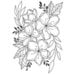 Woodware - Clear Photopolymer Stamps - Floral Wonder