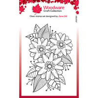 Woodware - Clear Photopolymer Stamps - Passion Flower