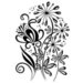 Woodware - Clear Photopolymer Stamps - Curly Petals