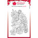 Creative Expressions - Woodware Craft Collection - Clear Photopolymer Stamps - Camellia Spray