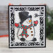 Woodware - Christmas - Festive Fuzzies - Clear Photopolymer Stamps - Snowman