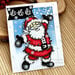 Creative Expressions - Woodware Craft Collection - Christmas - Festive Fuzzies - Clear Photopolymer Stamps - Santa