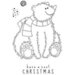 Woodware - Christmas - Festive Fuzzies - Clear Photopolymer Stamps - Polar Bear