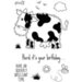 Woodware - Fuzzie Friends - Clear Photopolymer Stamps - Connie The Cow
