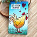 Creative Expressions - Woodware Craft Collection - Fuzzie Friends - Clear Photopolymer Stamps - Clara The Chicken