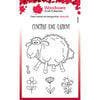 Creative Expressions - Woodware Craft Collection - Fuzzie Friends - Clear Photopolymer Stamps - Sadie The Sheep