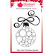 Woodware - Christmas - Clear Photopolymer Stamps - Big Bubble Bauble - Curly Ribbon