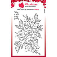 Woodware - Clear Photopolymer Stamps - Clematis Trio