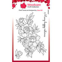 Woodware - Clear Photopolymer Stamps - Many Happy Returns