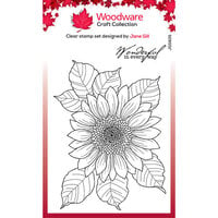 Creative Expressions - Woodware Craft Collection - Clear Photopolymer Stamps - Sunflower Rays
