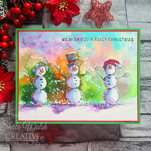 Crafts With Kids  Christmas Watercolor Cards « Jen Loves Kev