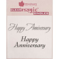 Woodware - Clear Photopolymer Stamps - Happy Anniversary
