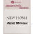 Woodware - Clear Photopolymer Stamps - New Home