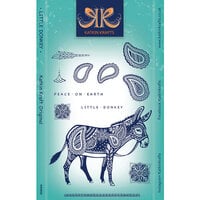 Katkin Krafts - Christmas - Clear Photopolymer Stamps - Little Donkey