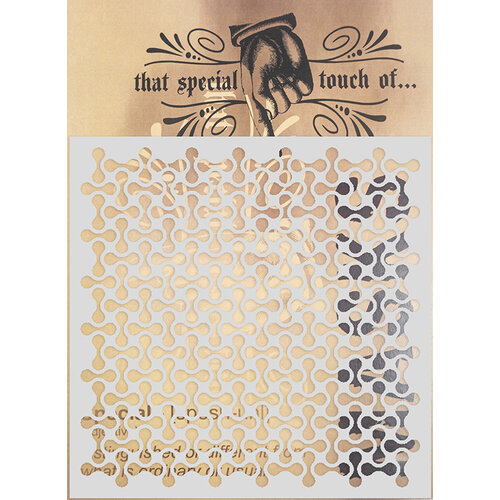 Creative Expressions - That Special Touch Collection - Stencils - 6 x 6 - Connected