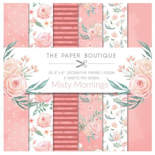 The Paper Boutique - Misty Mornings Collection - 8 x 8 Paper Pad