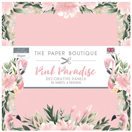 The Paper Boutique - Pink Paradise Collection - 7 x 7 Panel Pad