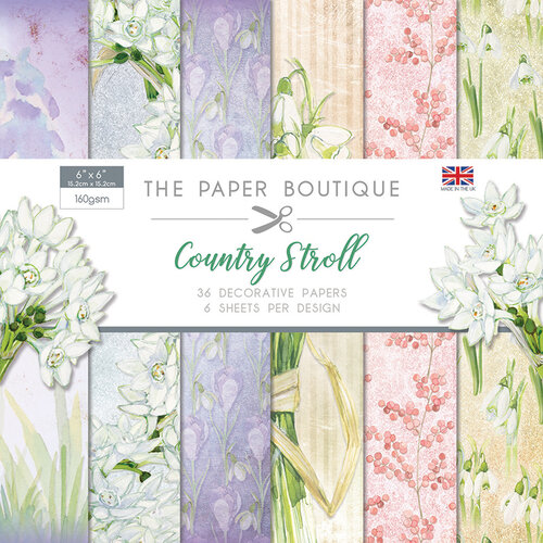 The Paper Boutique - Country Stroll Collection - 6 x 6 Paper Pad