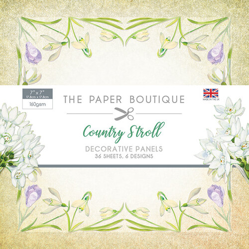 The Paper Boutique - Country Stroll Collection - 7 x 7 Panel Pad