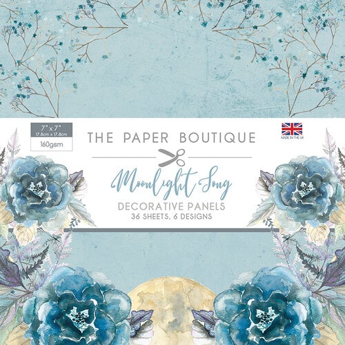 The Paper Boutique - Moonlight Song Collection - 7 x 7 Panel Pad