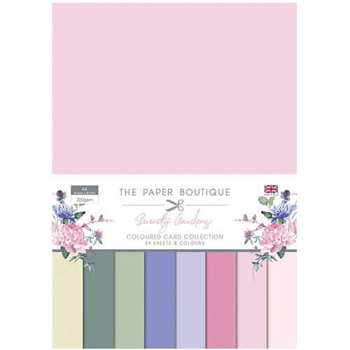 The Paper Boutique - Serenity Gardens Collection - Colour Card Collection