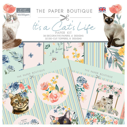 The Paper Boutique - It's a Cats Life Collection - Paper Kit
