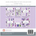 The Paper Boutique - Lavender Fields Collection - 8 x 8 Paper Pad