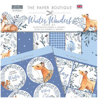 The Paper Boutique - Winter Wonders Collection - 8 x 8 Paper Kit