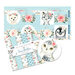 The Paper Boutique - Snow BudCraft Dies Collection - 8 x 8 Paper Kit
