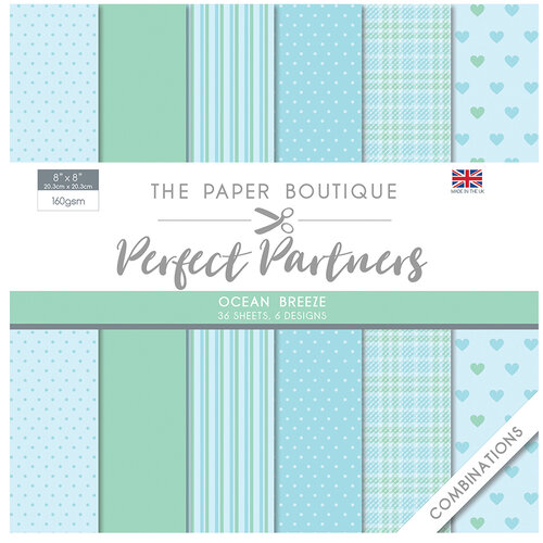 The Paper Boutique - Ocean Breeze Collection - Perfect Partners - 8 x 8 Paper Pad