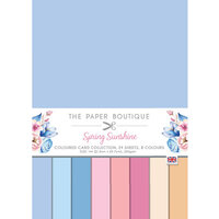 The Paper Boutique - Spring Sunshine Collection - A4 Colour Card Pack