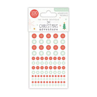 The Paper Boutique - Christmas Adventure Collection - Adhesive Pearls