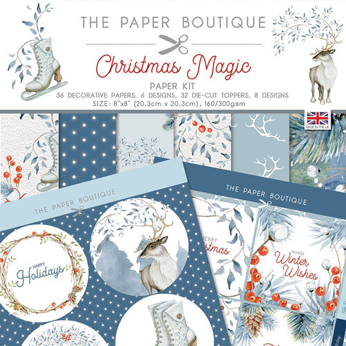 The Paper Boutique - Christmas Magic Collection - 8 x 8 Paper Kit