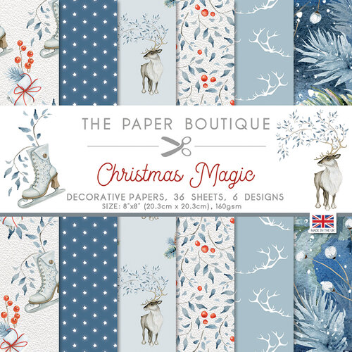 The Paper Boutique - Christmas Magic Collection - 8 x 8 Paper Pad