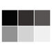 The Paper Boutique - Everyday Collection - 8 x 8 Colour Card Pack - Shades Of Black and White