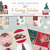 The Paper Boutique - Christmas - A Gnome Holiday Collection - 8 x 8 Paper Kit